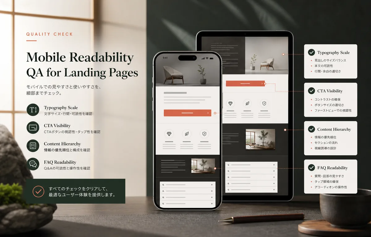 スマホ視認性チェックのイメージ